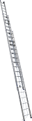 Купить Лестница трехсекционная выдвижная с тросом Alumet Ал 3315
