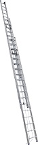 Купить Лестница трехсекционная выдвижная с тросом Ал 3323