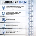 Вышка-тура Промышленник ВСП ПРОМ 2.0х2.0, 10.0 м фото 9