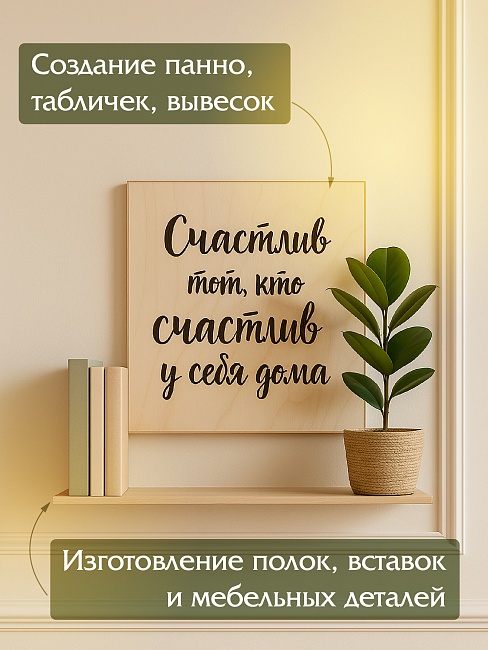 Фанера  Промышленник 210x297x10 мм, береза 1 шт. фото 6