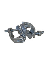 Купить Хомут поворотный 48х48 мм, оцинкованный, кованный