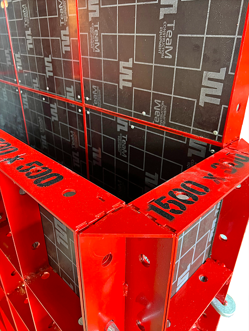 Мелкощитовая опалубка (МЩО) щит линейный 1200×450 фото 4