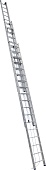 Купить Лестница трехсекционная выдвижная с тросом Alumet Ал 3313