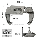 Замок для опалубки Промышленник клиновой упаковка 10 шт. фото 6