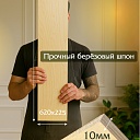 Фанера Промышленник 620х225х10мм, береза, упаковка 5 шт фото 2